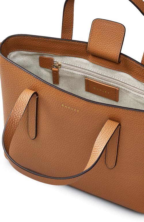 Radley Silk Street Small Open Top Satchel Bag In Brown