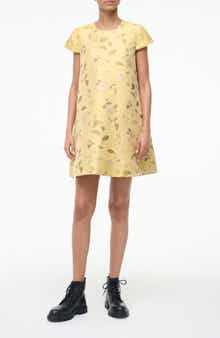 STAUD Mia Floral Minidress