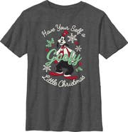 Mickey & Friends Boy's Mickey & Friends Have A Goofy Christmas  Graphic T-Shirt