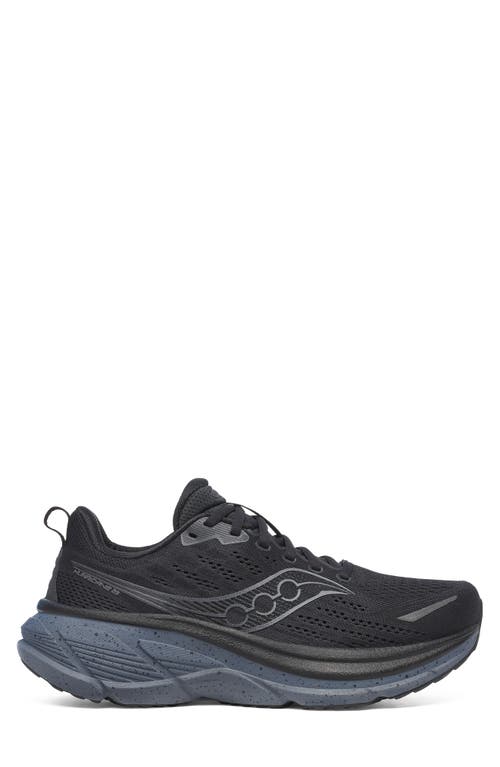 Saucony Hurricane 25 Running Shoe In Black