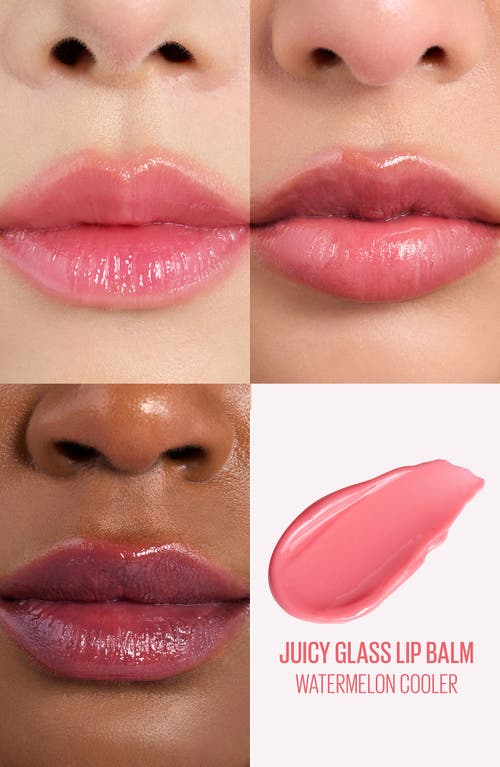 Kaja Juicy Glass Instant Hydrating & Plumping Lip Balm In Pink