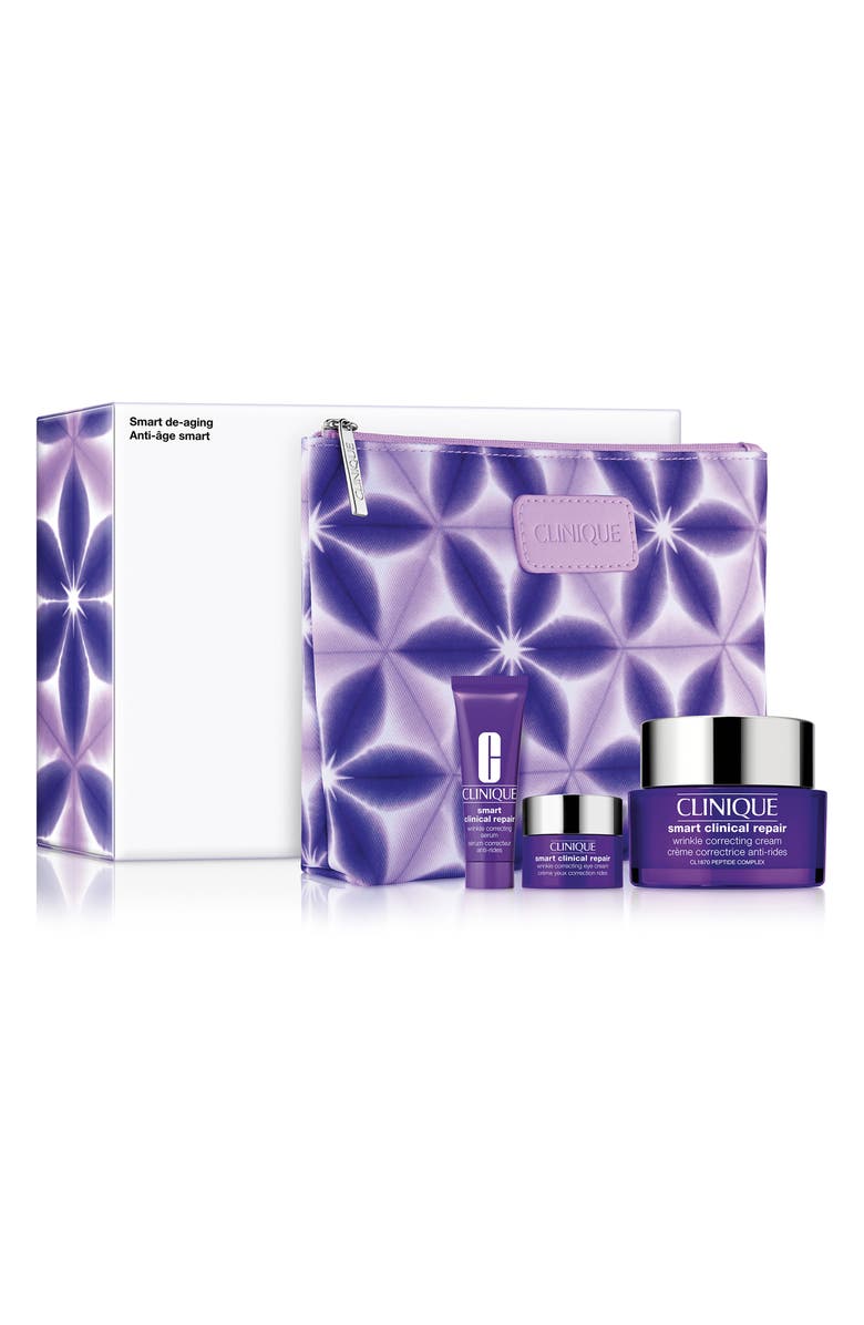 Clinique Smart De-Aging Skin Care Set (Limited Edition) $121 Value, Main, color,
