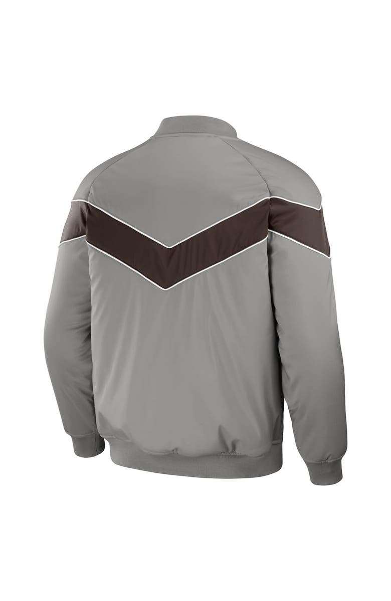 Darius Rucker Collection by Fanatics Men's Darius Rucker Collection by Fanatics Gray San Diego Padres Baseball Raglan Full-Snap Jacket, Alternate, color, 