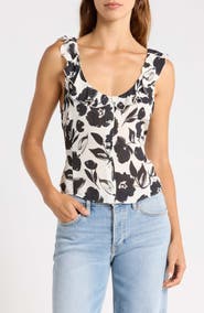 Favorite Daughter The Love Note Floral Top