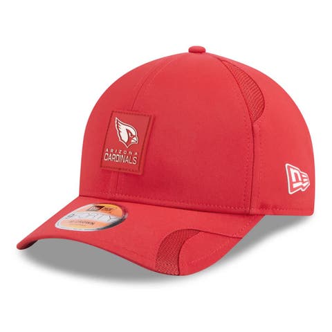 Men's New Era Cardinal Arizona Cardinals 2025 Sideline  M-Crown 9FORTY Adjustable Hat