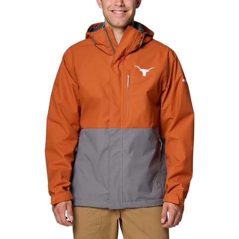 Men's Columbia  Texas Orange Texas Longhorns Field Bound Omni-Tech™ Full-Zip Jacket