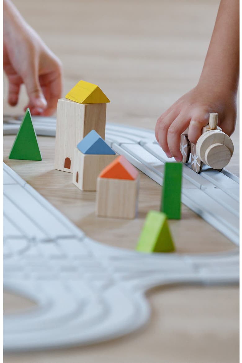 Rubber Road & Rail Set, Alternate, color, ASSORTED