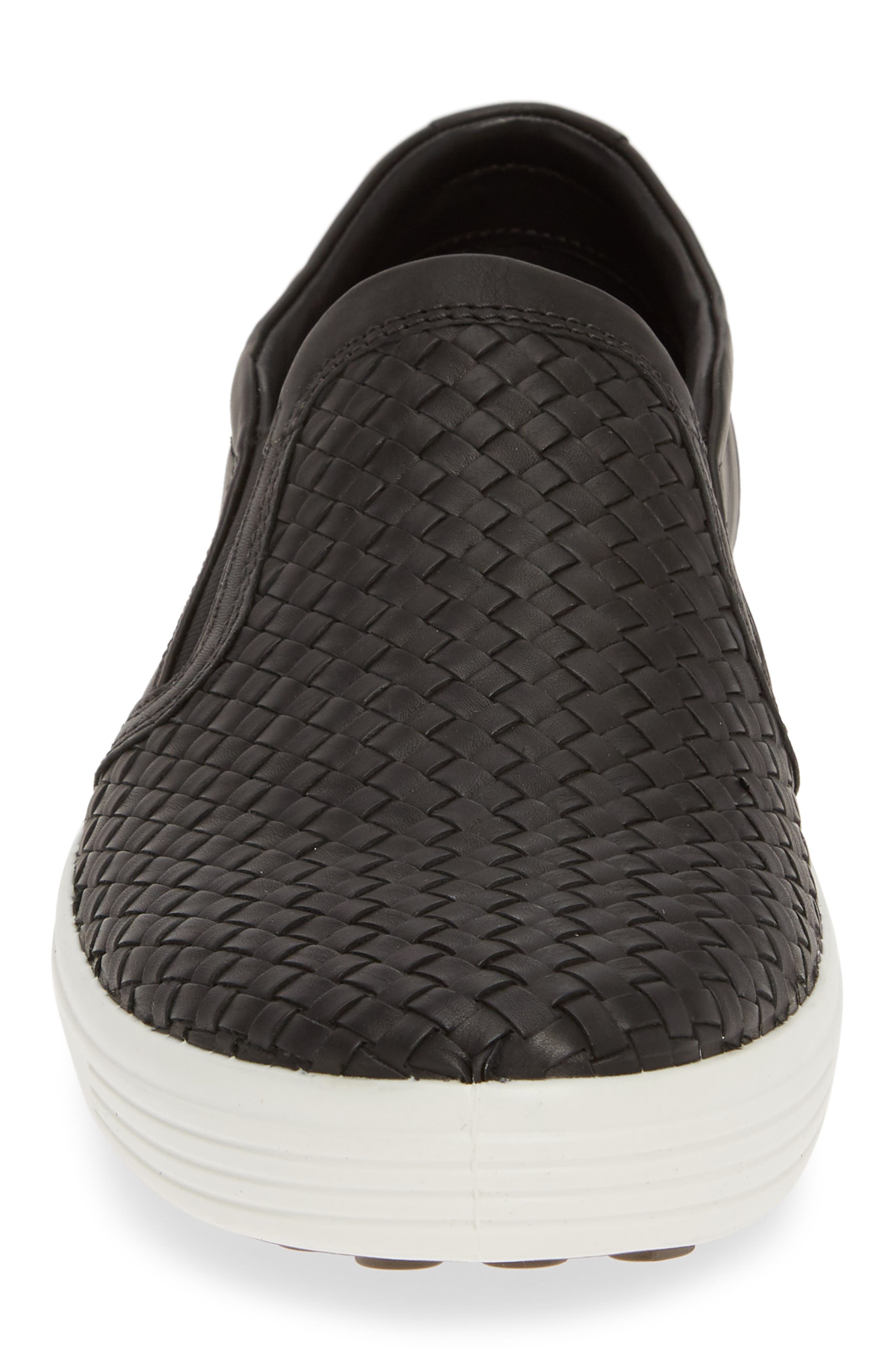 ECCO Soft 7 Plaited Slip-On Sneaker, Alternate, color, 