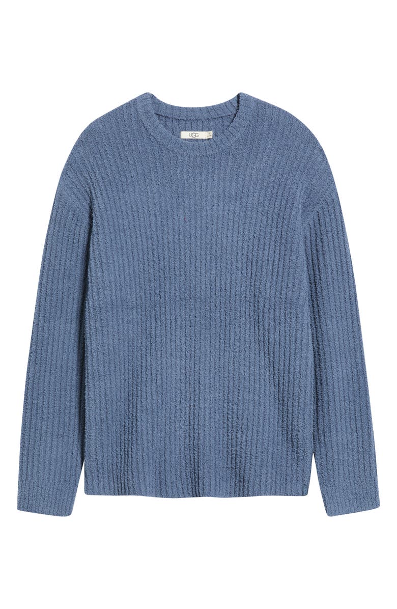UGG<sup>®</sup> Ryatt Rib Sweatshirt, Alternate, color, Dark Wave