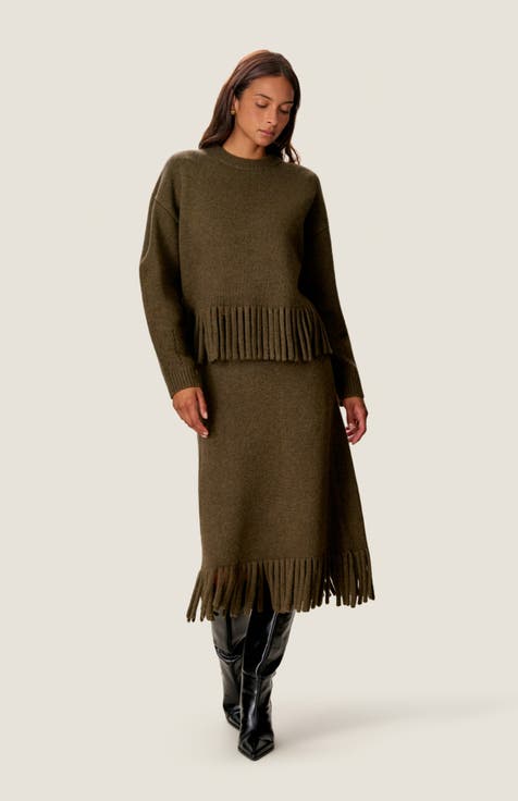 Emelia Fringe Sweater