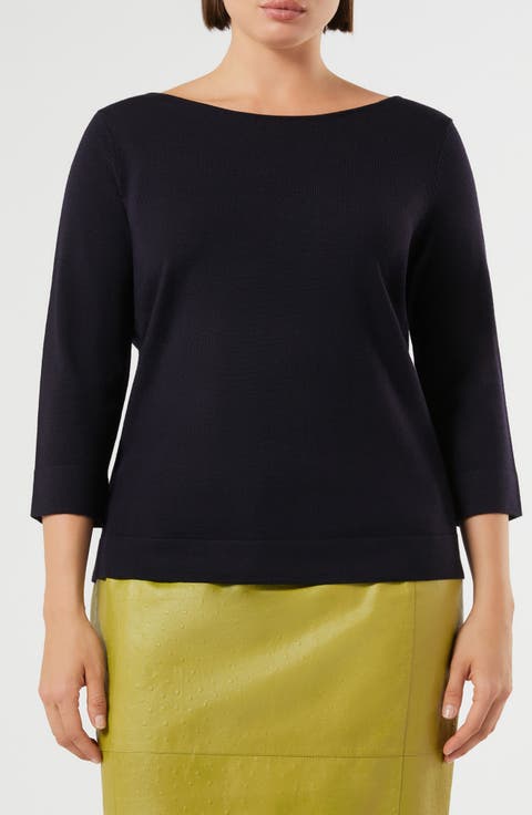 Noca Virgin Wool Sweater (Plus)