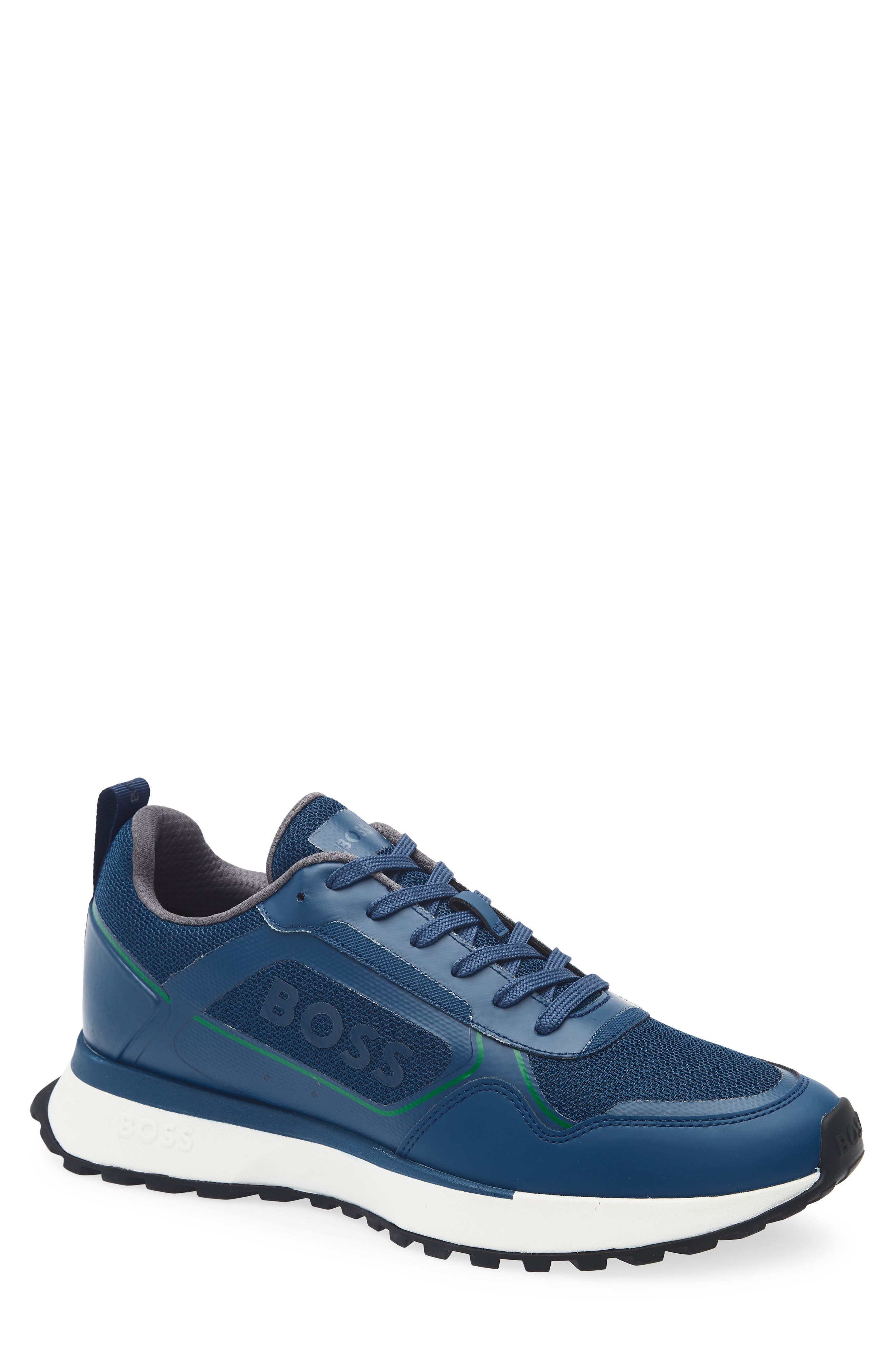 BOSS Jonah Running Shoe, Main, color, Open Blue