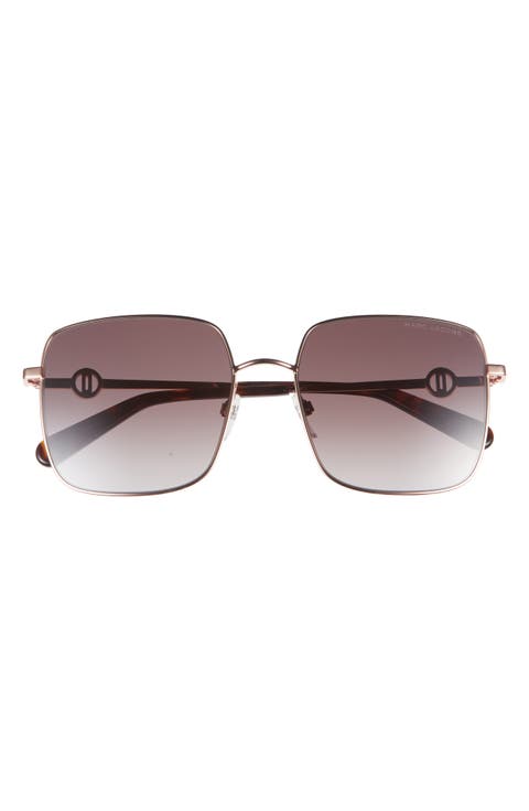 58mm Oversize Sunglasses