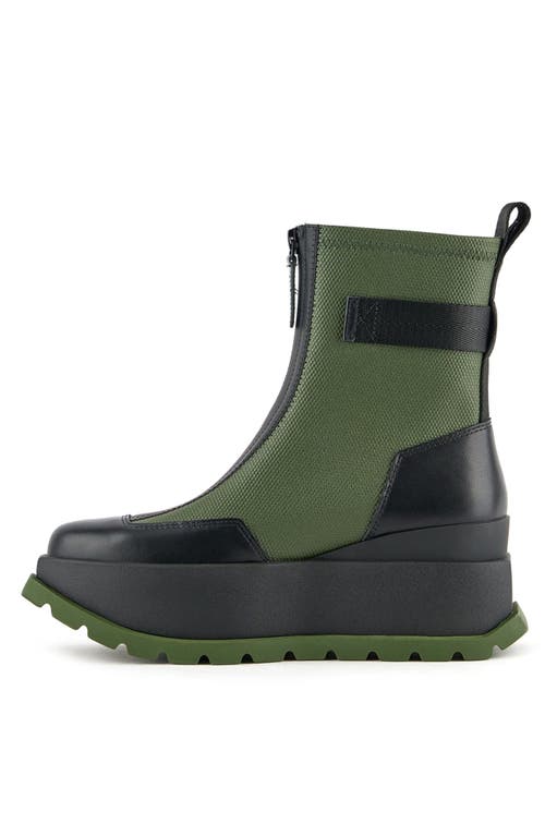 United Nude Roko Bootie Ii In Green