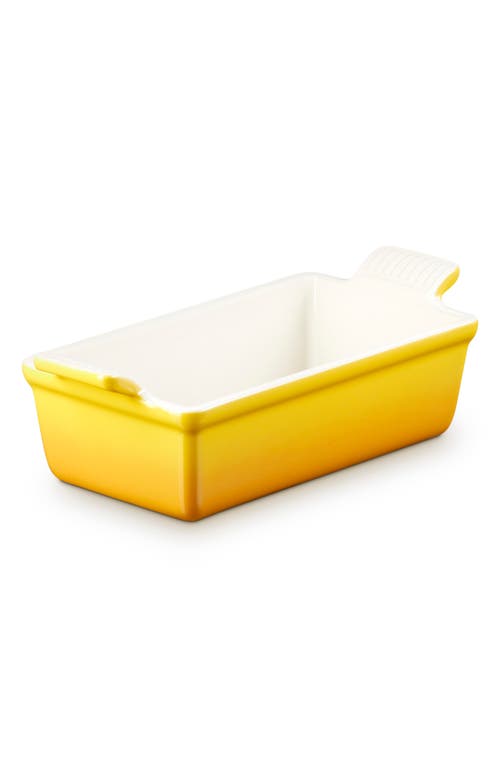 Le Creuset Heritage Stoneware Rectangular Baker In Yellow