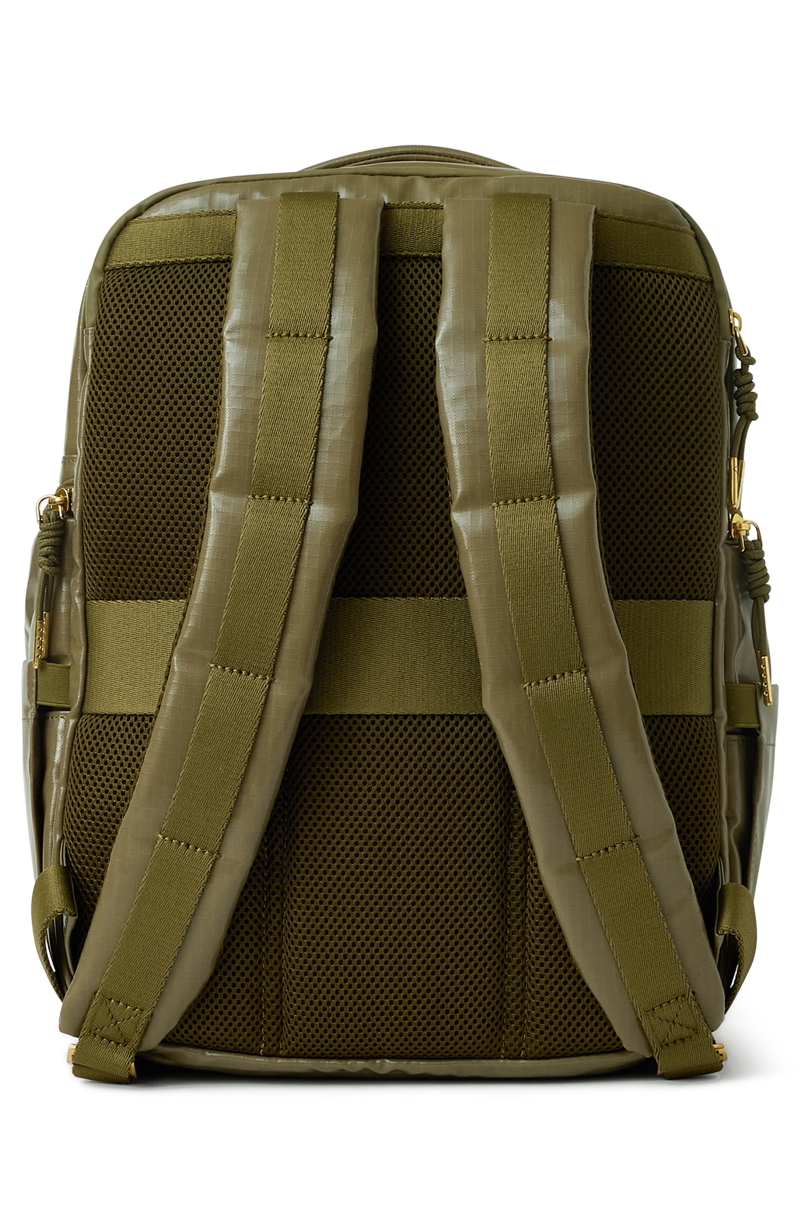 Dakota Ripstop Laptop Backpack, Alternate, color, OLIVE RIPSTOP NYLON