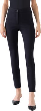 Akris punto Mitch Slim Stretch Jersey Crop Pants