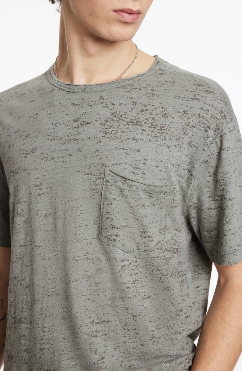 John Varvatos Cooper Slub Cotton Crewneck T-Shirt, Alternate, color, 