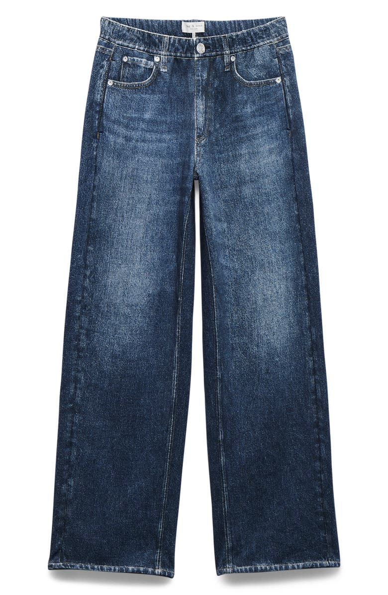 Miramar Wide Leg Cotton Terry Sweatpant Jeans