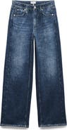 rag & bone rb Miramar Wide Leg Cotton Terry Sweatpant Jeans