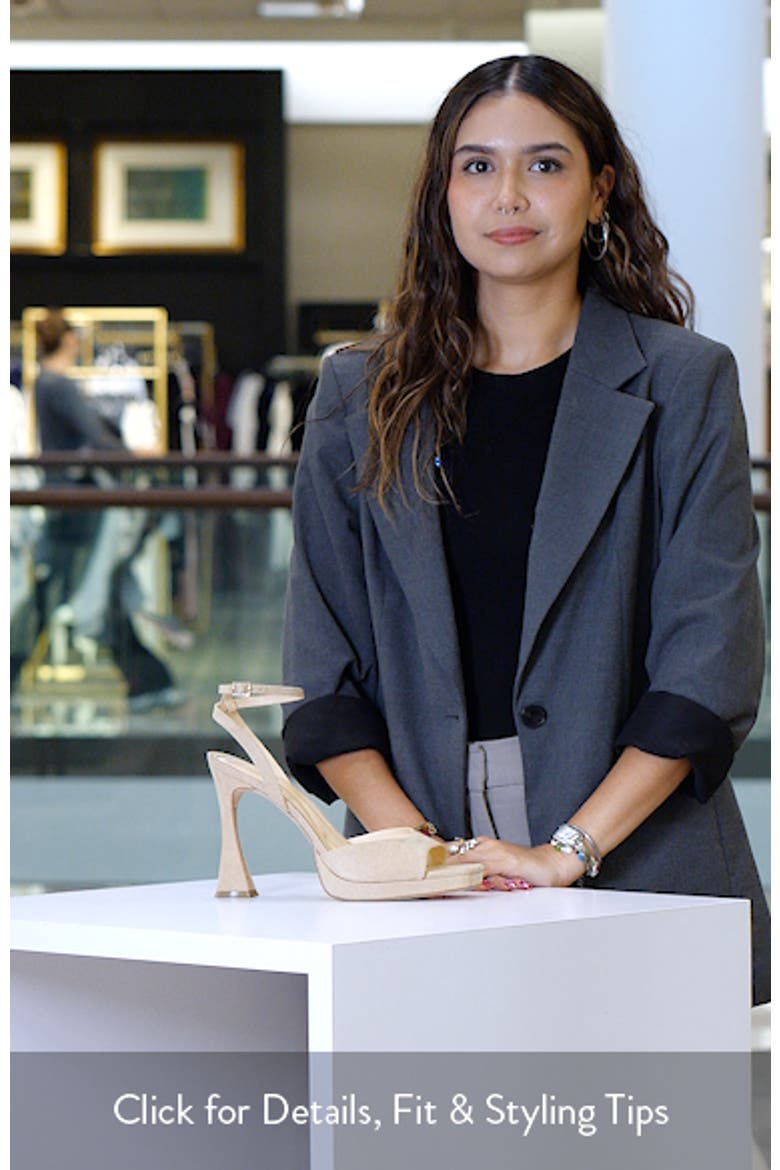 Jixte Ankle Strap Platform Sandal video