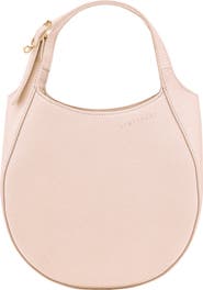 Longchamp Le Foulonné Leather Top Handle Crossbody Bag