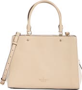 Kate Spade New York Leila Colorblock Pebbled Leather Satchel