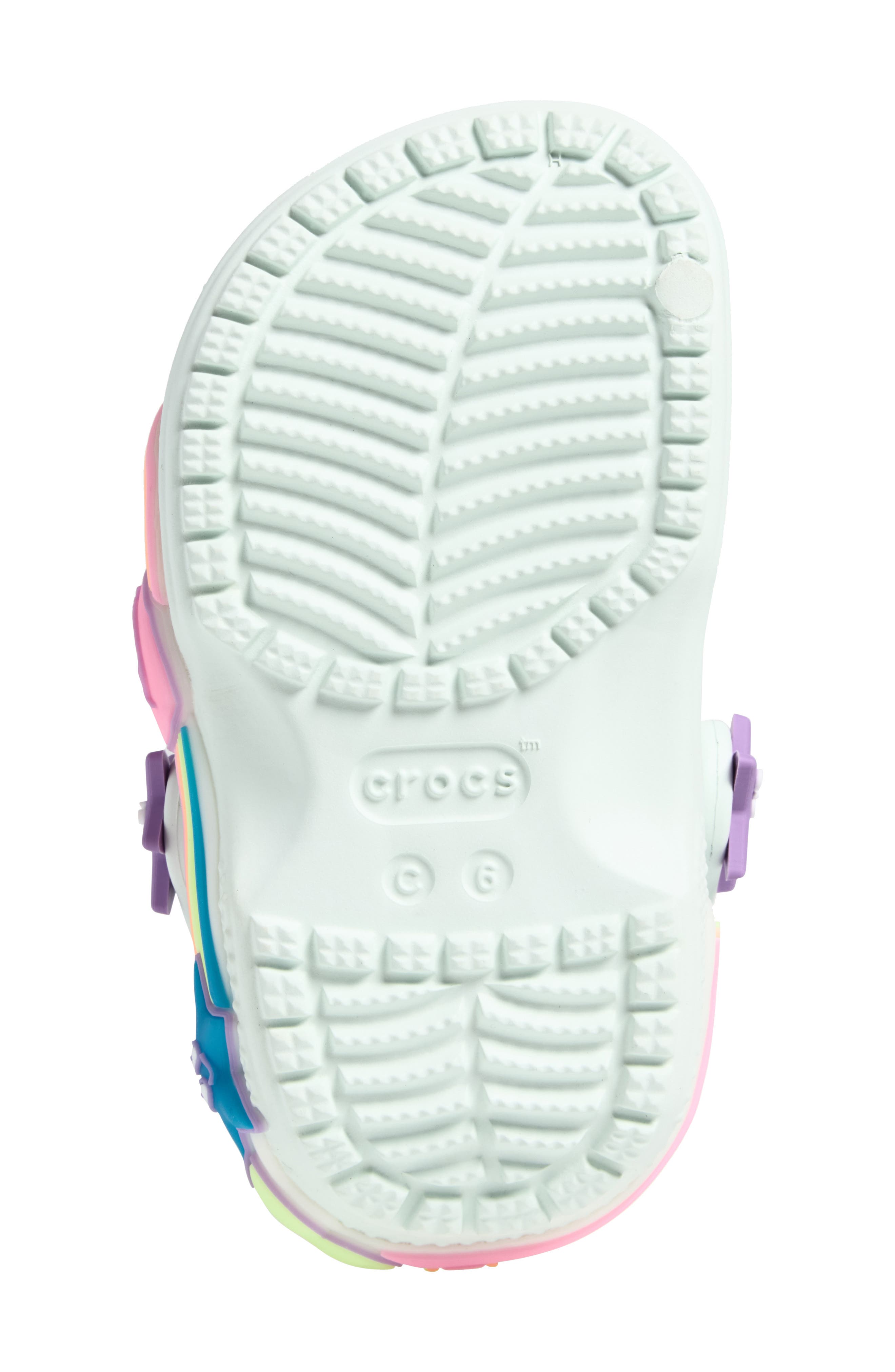 Kids' Classic Dream Lights Clog, Alternate, color, RETRO ICE