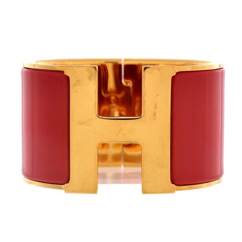 Clic H Bracelet Enamel Extra Wide