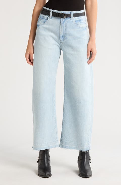 Arellia Release Hem High Waist Ankle Barrel Jeans (Fernanda)