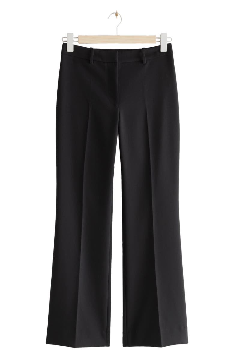 & Other Stories Flare Leg Trousers, Main, color,