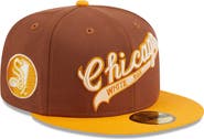 New Era Men's New Era Brown Chicago White Sox Tiramisu 59FIFTY Fitted Hat