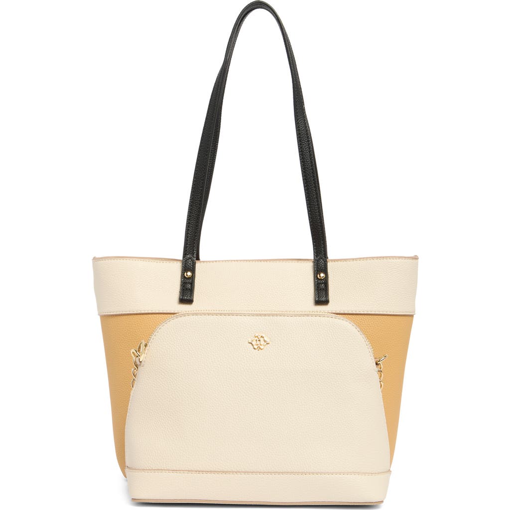 Nanette Lepore Sabine Colorblock Tote Bag & Pouch