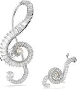 Swarovski x Ariana Grande Asymmetric Music-Inspired Clip Earrings