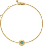 Monica Vinader Bezel Birthstone Station Bracelet