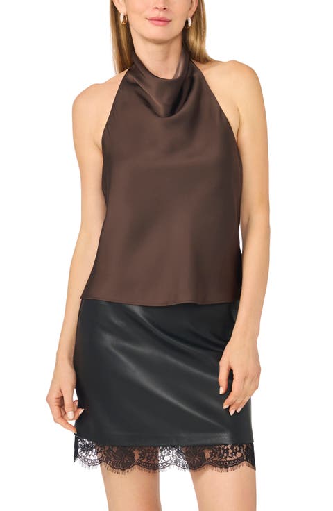 Satin Halter Top