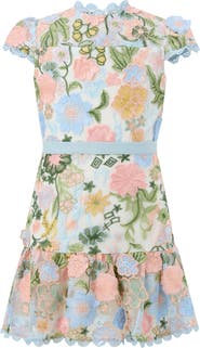 Marlo Kids Rosalie Embroidered Mini Dress