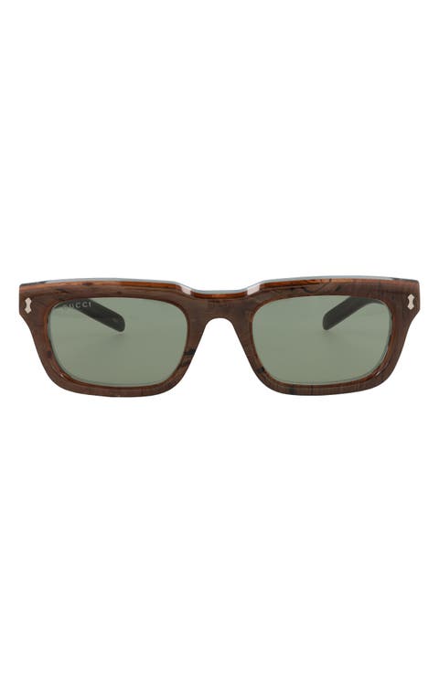 51mm Rectangle Sunglasses