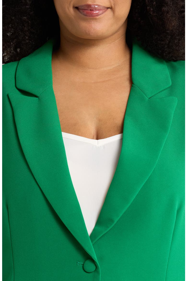 Chelsea One-Button Blazer, Alternate, color, KELLY-GREEN
