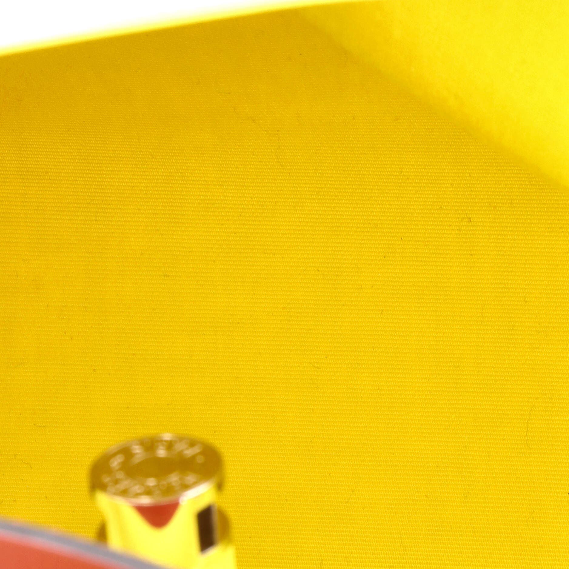 Pre-Owned Hermes Herbag Zip Leather and Toile 31, Alternate, color, Lime