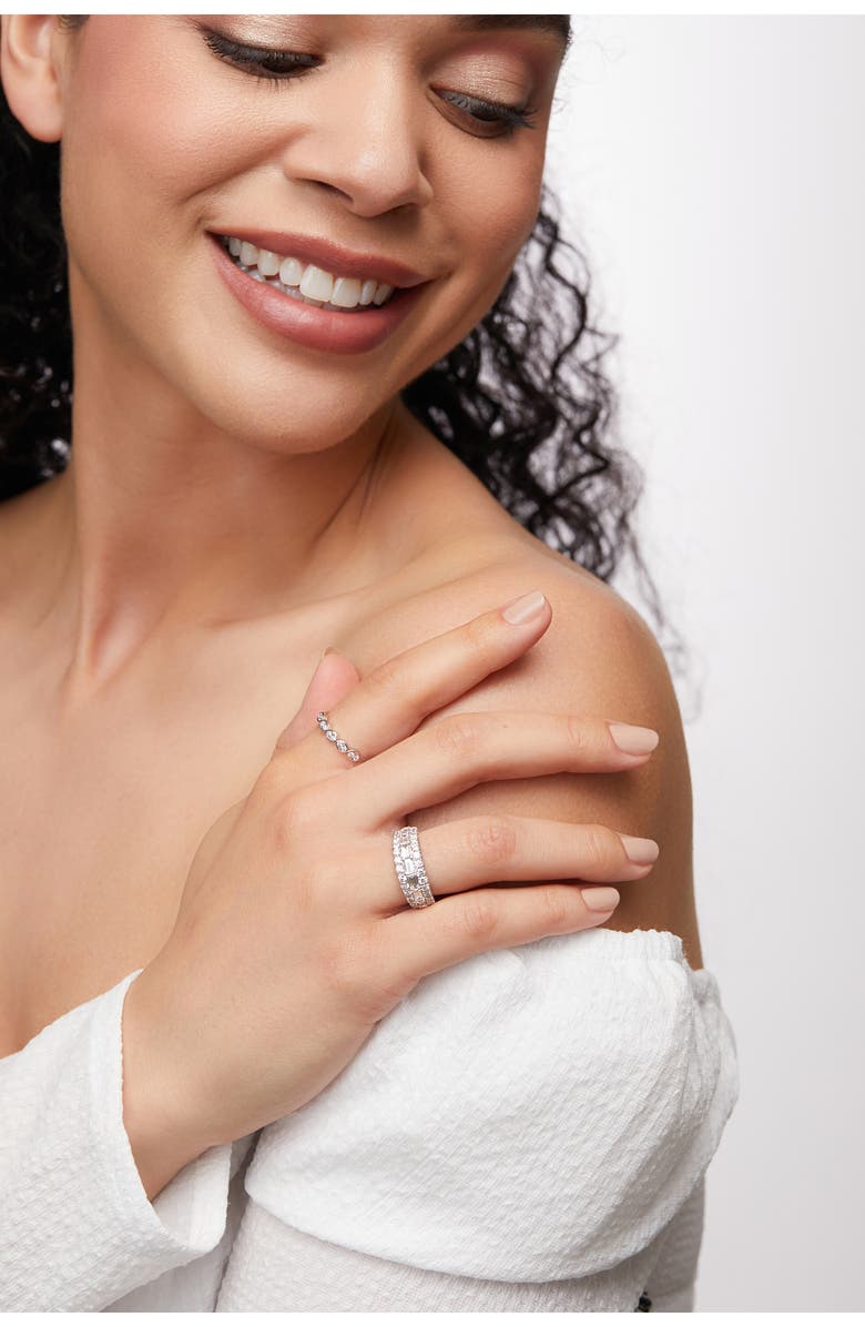 Bony Levy Monaco Diamond Stackable Ring, Alternate, color, 18K White Gold