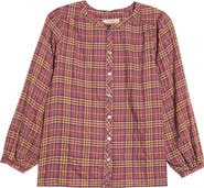 Marine Layer Millie Check Top
