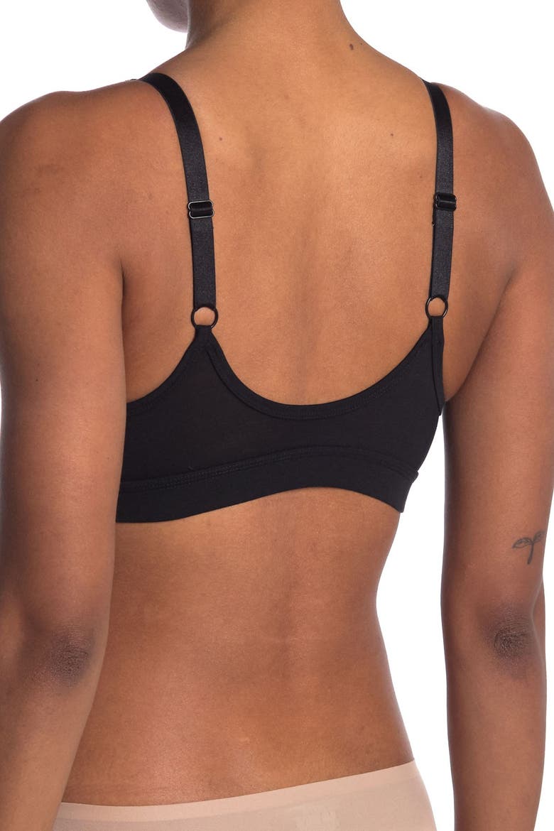 Comfort Bralette, Alternate, color, BLACK