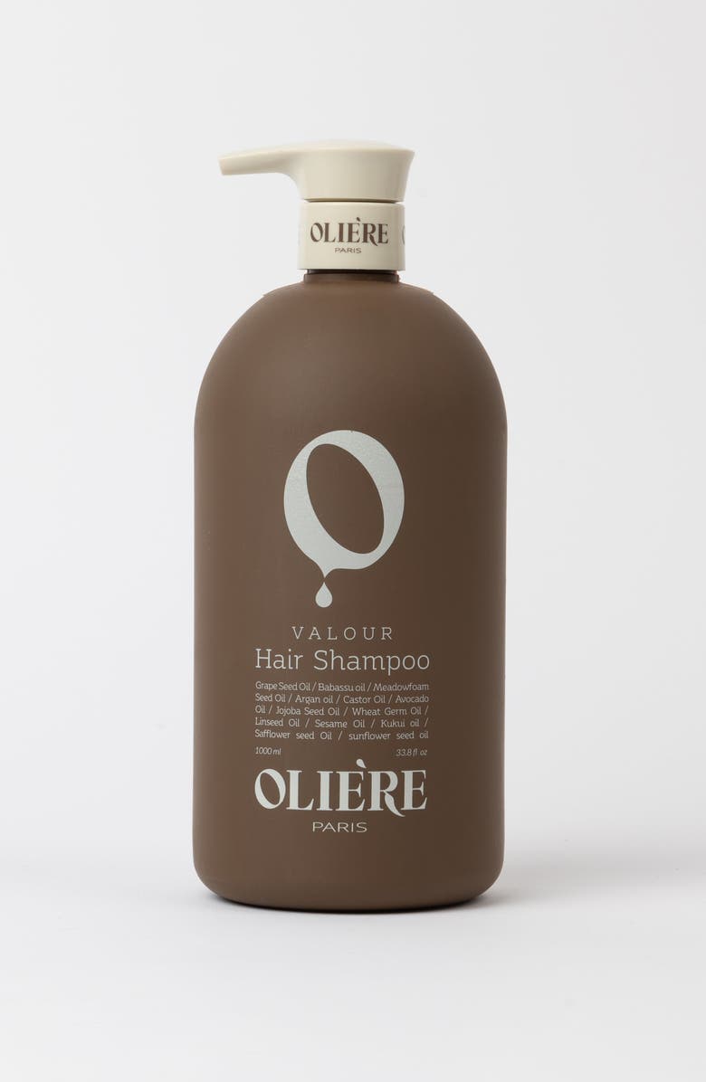 Oliere Paris Valour Hair Shampoo, Main, color, Brown