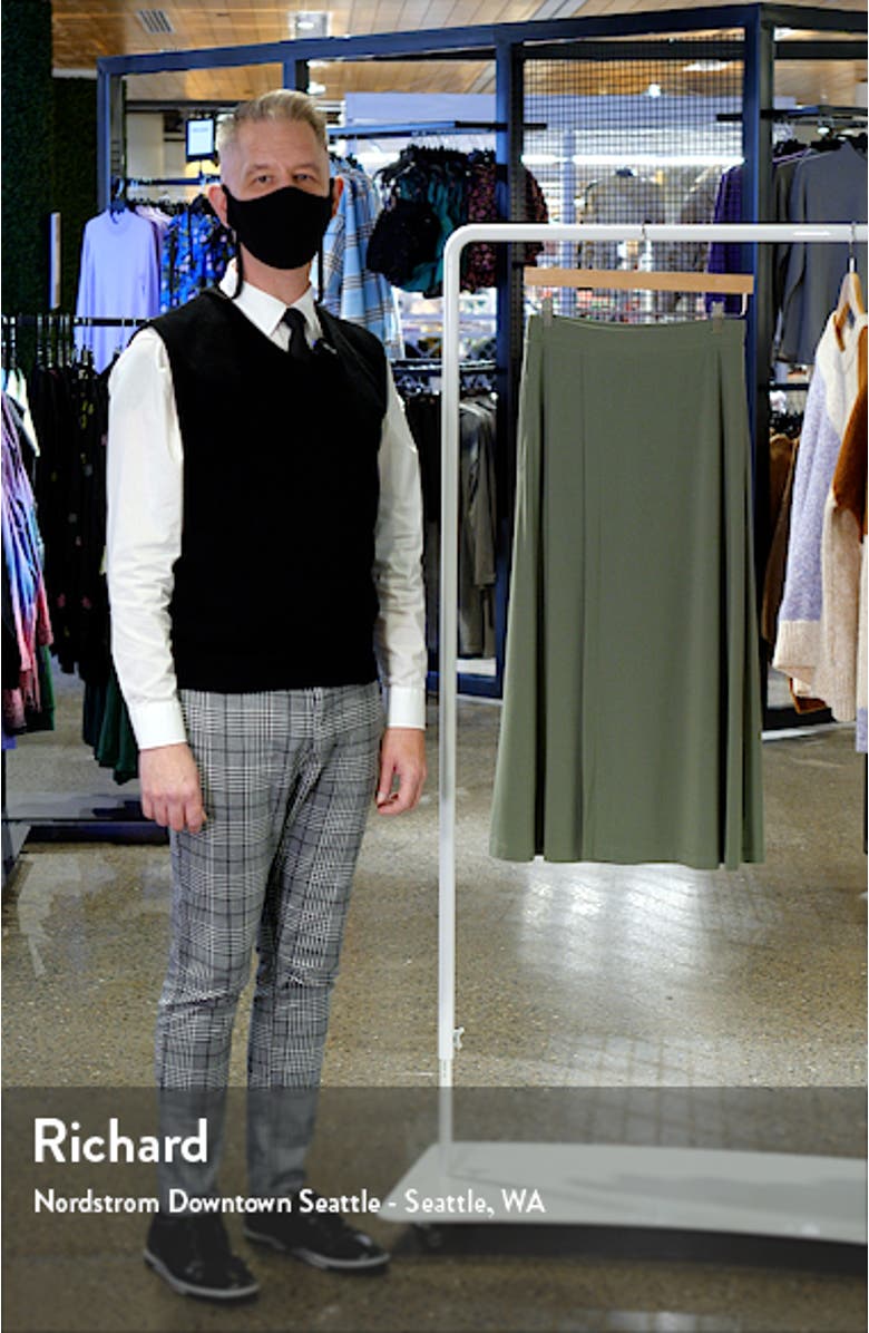 Soft Drape Midi Skirt, sales video thumbnail