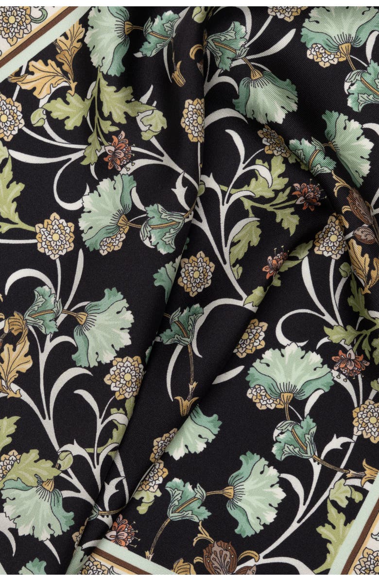 Elizabetta Ravello - Silk Pocket Square for Men, Alternate, color, Black