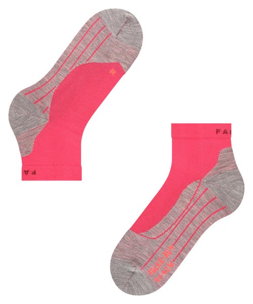 Falke Ru4 Endurance Short Running Socks In Pink