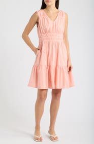 Tommy Bahama Voyage Cotton Voile Dress