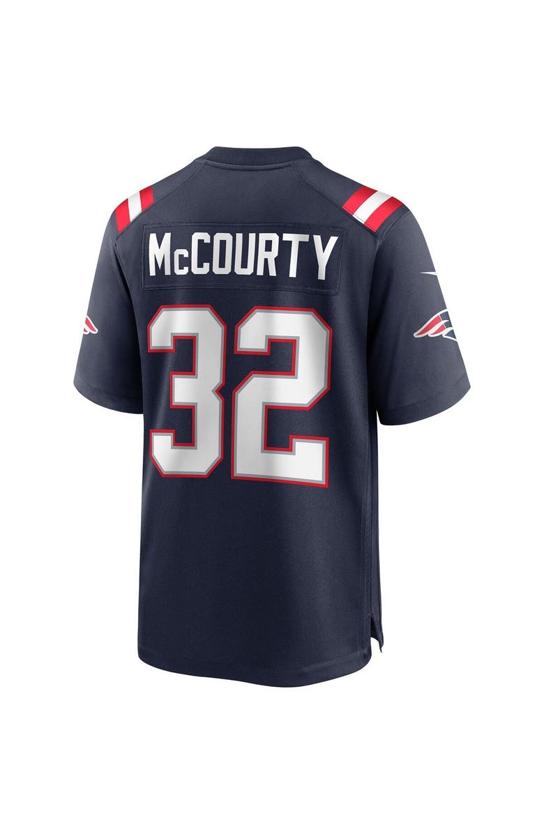 Nike Men's Nike Devin McCourty Navy New England Patriots Game Jersey, Alternate, color, 