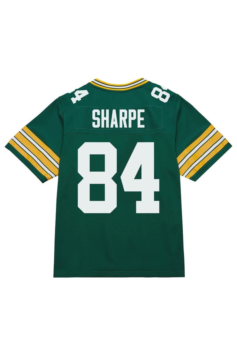 Men's Mitchell & Ness Sterling Sharpe Green Green Bay Packers 1994 Legacy Replica Jersey, Alternate, color, Green